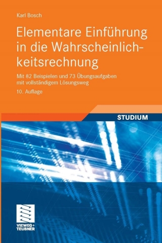 Titelbild: Elementare Einführung in die Wahrscheinlichkeitsrechnung 10th edition 9783834812308