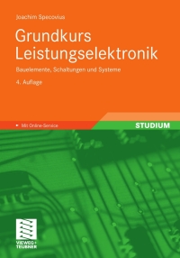 Titelbild: Grundkurs Leistungselektronik 4th edition 9783834813077