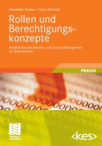 表紙画像: Rollen und Berechtigungskonzepte 9783834812438