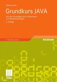 Cover image: Grundkurs JAVA 6th edition 9783834812773