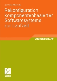 Omslagafbeelding: Rekonfiguration komponentenbasierter Softwaresysteme zur Laufzeit 9783834810014