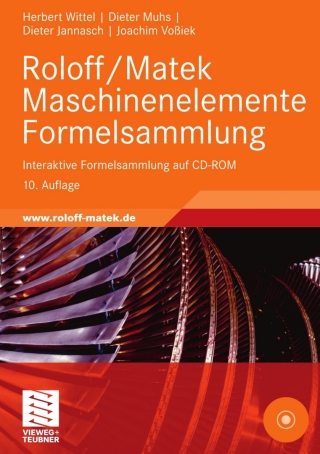 表紙画像: Roloff/Matek Maschinenelemente Formelsammlung 10th edition 9783834813282