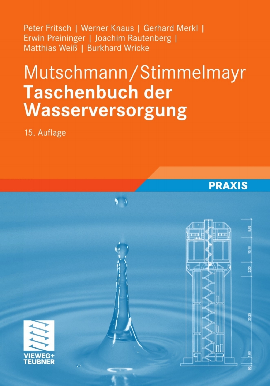 Mutschmann/Stimmelmayr Taschenbuch der Wasserversorgung 15th Edition