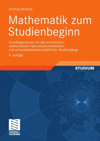 Cover image: Mathematik zum Studienbeginn 9th edition 9783834812933