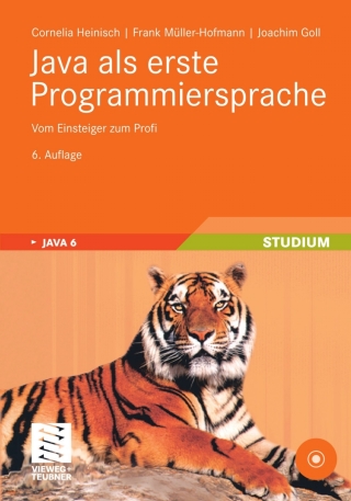 Imagen de portada: Java als erste Programmiersprache 6th edition 9783834806567