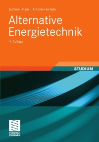Omslagafbeelding: Alternative Energietechnik 4th edition 9783834809391