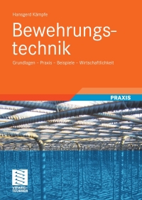 Cover image: Bewehrungstechnik 9783834807670