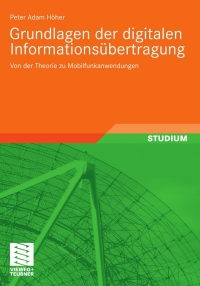 Imagen de portada: Grundlagen der digitalen Informationsübertragung 9783834808806