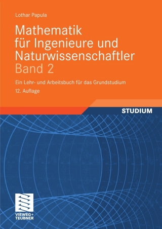 Cover image: Mathematik für Ingenieure und Naturwissenschaftler Band 2 12th edition 9783834805645