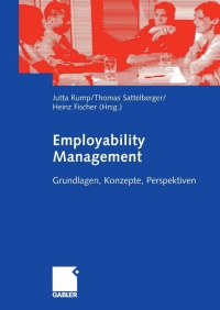 Imagen de portada: Employability Management 1st edition 9783834901187