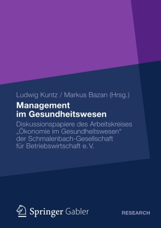 Cover image: Management im Gesundheitswesen 9783834934772