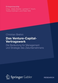 Cover image: Das Venture-Capital-Vertragswerk 9783834935076