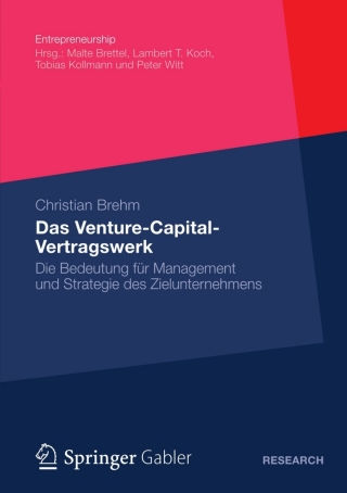 Imagen de portada: Das Venture-Capital-Vertragswerk 9783834935076