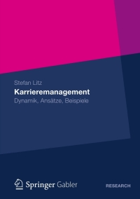 Cover image: Karrieremanagement 9783834935090