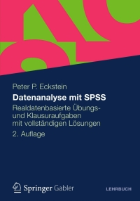 Cover image: Datenanalyse mit SPSS 2nd edition 9783834935748