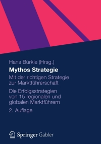 Titelbild: Mythos Strategie 2nd edition 9783834935960