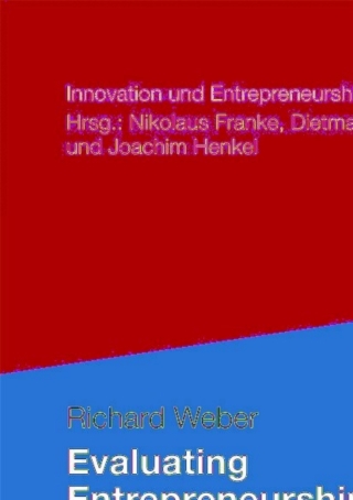 Cover image: Evaluating Entrepreneurship Education 9783834936530