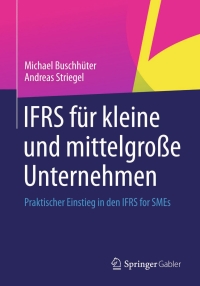 Imagen de portada: IFRS für kleine und mittelgroße Unternehmen 9783834921871