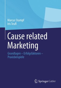 Cover image: Cause related Marketing 9783834930415