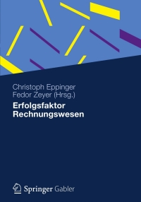 Imagen de portada: Erfolgsfaktor Rechnungswesen 1st edition 9783834930583