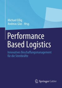 صورة الغلاف: Performance Based Logistics 9783834930811