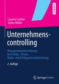 Imagen de portada: Unternehmenscontrolling 2nd edition 9783834931412
