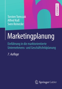 صورة الغلاف: Marketingplanung 7th edition 9783834932136