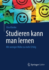 Imagen de portada: Studieren kann man lernen 9783834933126