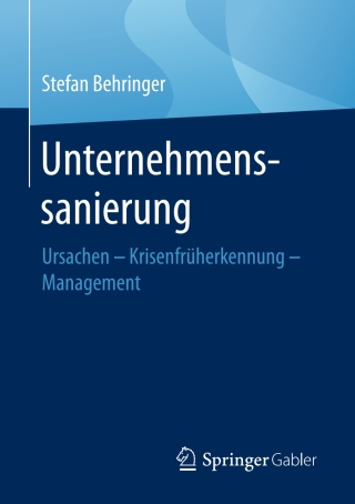 Cover image: Unternehmenssanierung 9783834933201