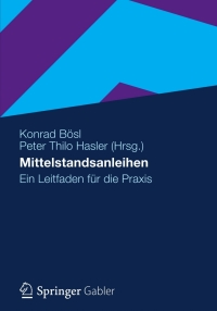 Cover image: Mittelstandsanleihen 9783834933980