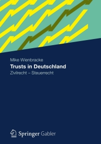 Cover image: Trusts in Deutschland 9783834934017