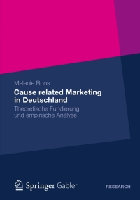 Cover image: Cause related Marketing in Deutschland 9783834939340