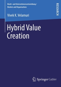 Omslagafbeelding: Hybrid Value Creation 9783834939609