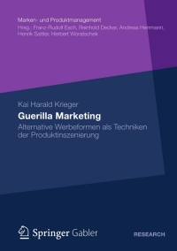 Cover image: Guerilla Marketing 9783834940445