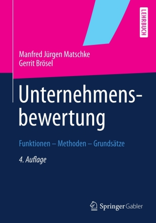 Titelbild: Unternehmensbewertung 4th edition 9783834940520