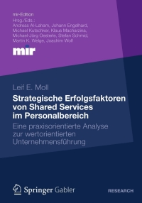 Immagine di copertina: Strategische Erfolgsfaktoren von Shared Services im Personalbereich 9783834940575