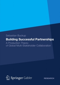 Imagen de portada: Building Successful Partnerships 9783834940636