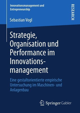 Imagen de portada: Strategie, Organisation und Performance im Innovationsmanagement 9783834942050