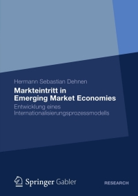 Cover image: Markteintritt in Emerging Market Economies 9783834942173