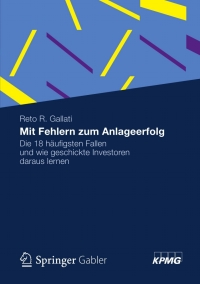 Cover image: Mit Fehlern zum Anlageerfolg 9783834942593