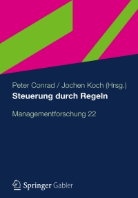 Cover image: Steuerung durch Regeln 1st edition 9783834943484
