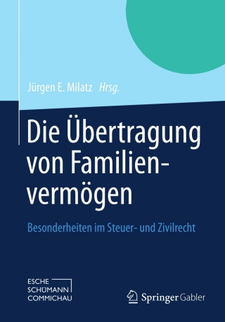 Cover image: Die Übertragung von Familienvermögen 9783834943811