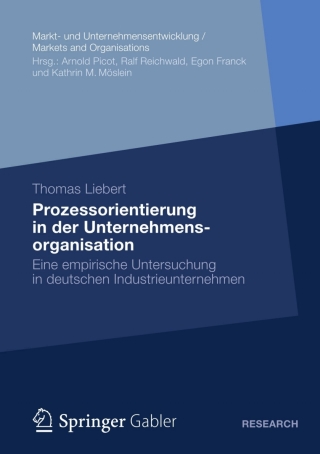 Cover image: Prozessorientierung in der Unternehmensorganisation 9783834944948