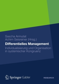 Imagen de portada: Differentielles Management 9783834945167