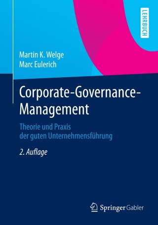 Imagen de portada: Corporate-Governance-Management 2nd edition 9783834945389