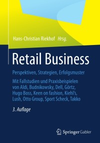 Cover image: Retail Business 3rd edition 9783834945549