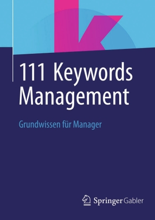 صورة الغلاف: 111 Keywords Management 9783834946331