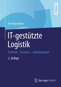 Cover image: IT-gestützte Logistik 2nd edition 9783834946645