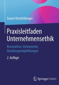 Omslagafbeelding: Praxisleitfaden Unternehmensethik 2nd edition 9783834947109