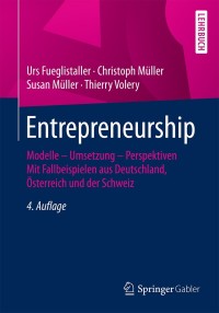 Cover image: Entrepreneurship 4th edition 9783834947697